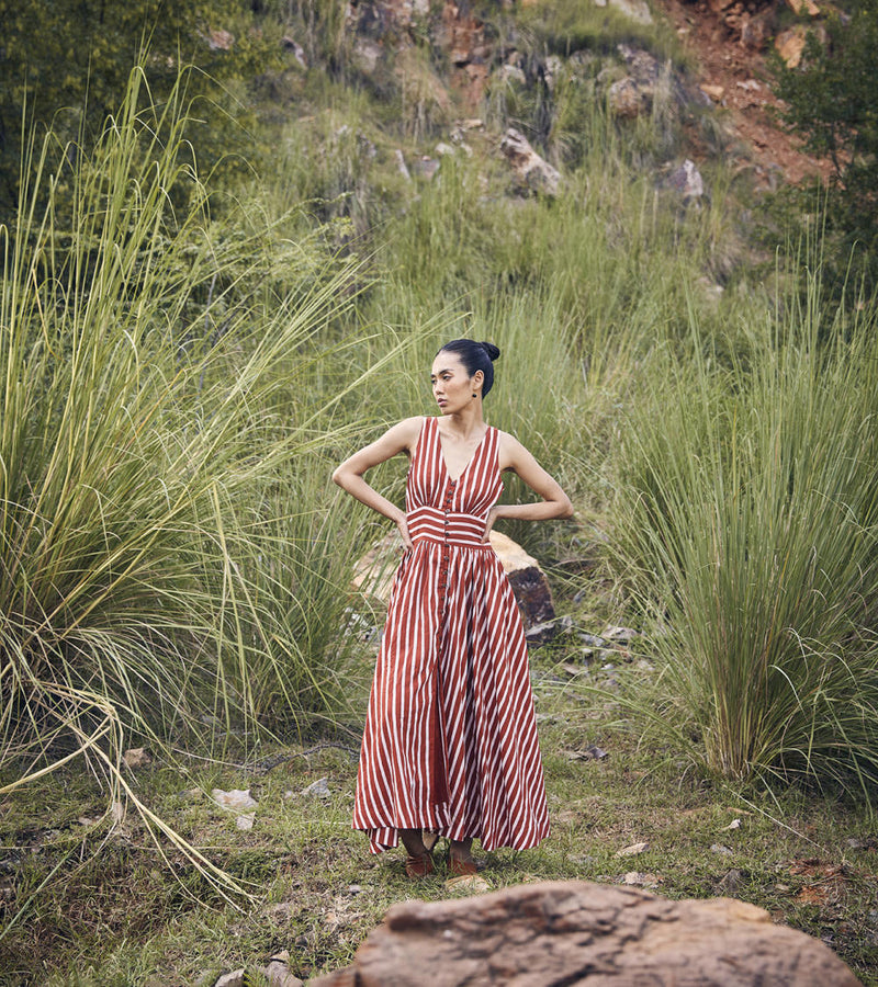 Chasing Guidelines Dress Dress by Khara Kapas for women in Singapore