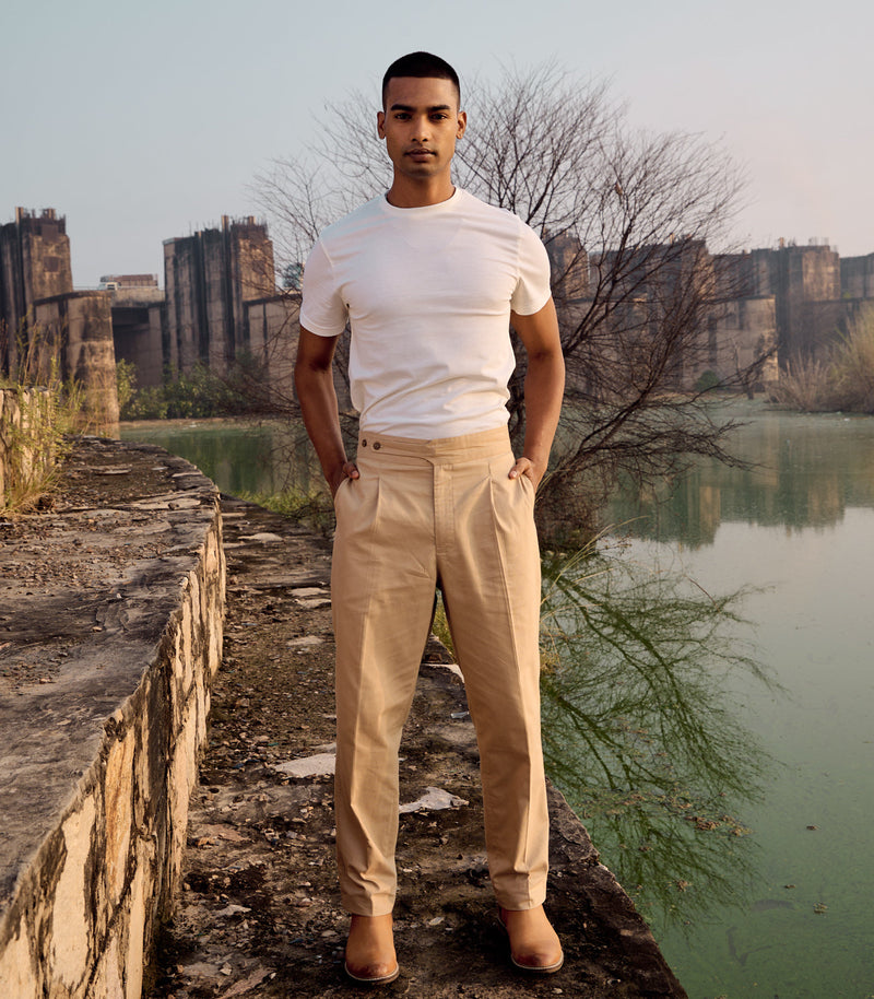 Woodpecker Trouser cotton by Khara Kapas Men for men in Singapore