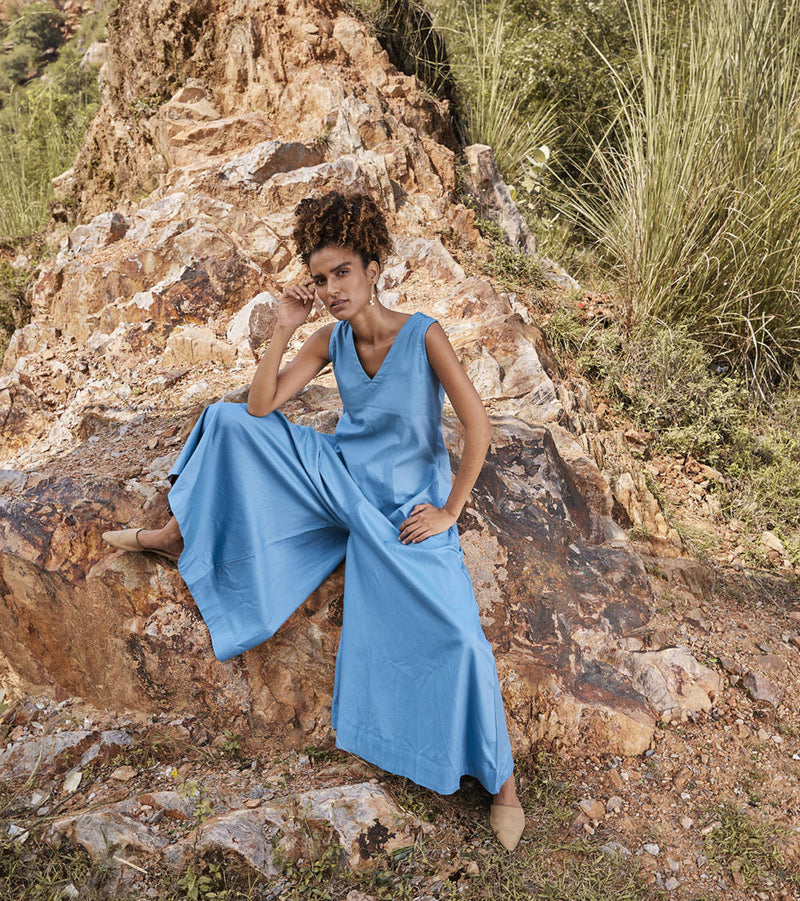 Whisper Of Air Jumpsuit Jumpsuits by Khara Kapas for women in Singapore