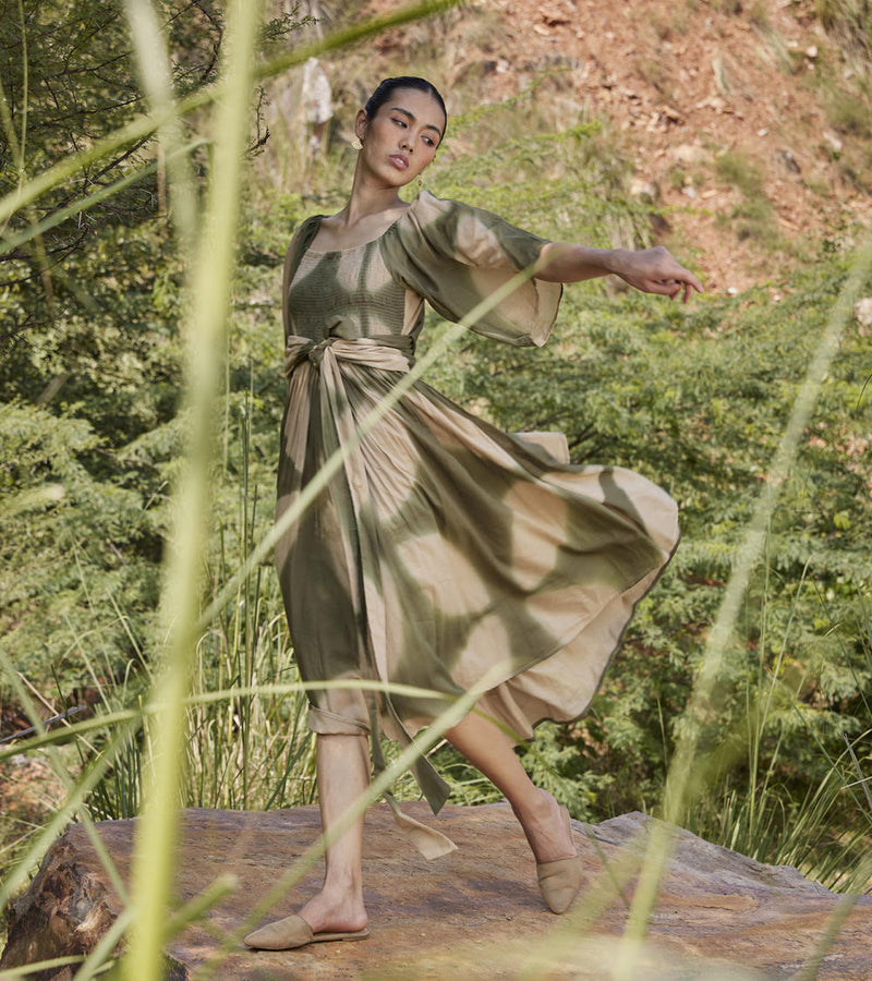 Far Away Midi Dress Dress by Khara Kapas for women in Singapore