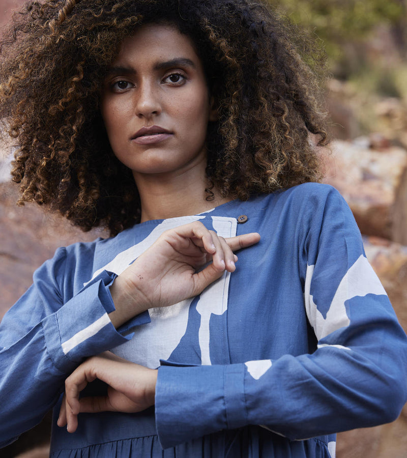 Distant Cloud Dress Dress by Khara Kapas for women in Singapore