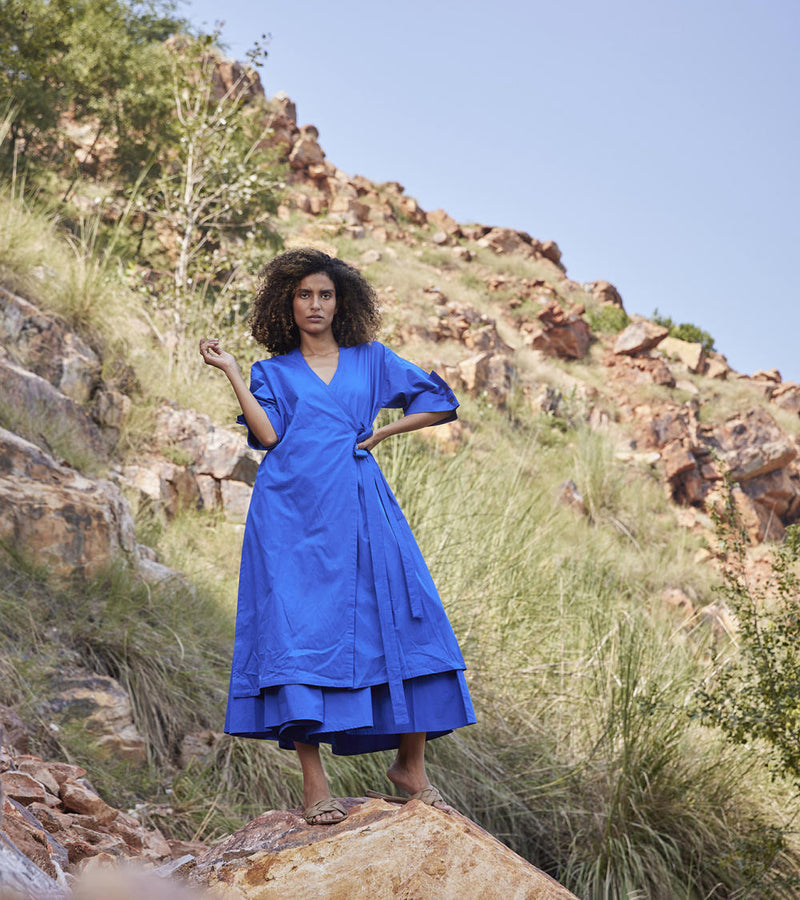 Azure's Mist Co-ord Set Co-ord Set by Khara Kapas for women in Singapore