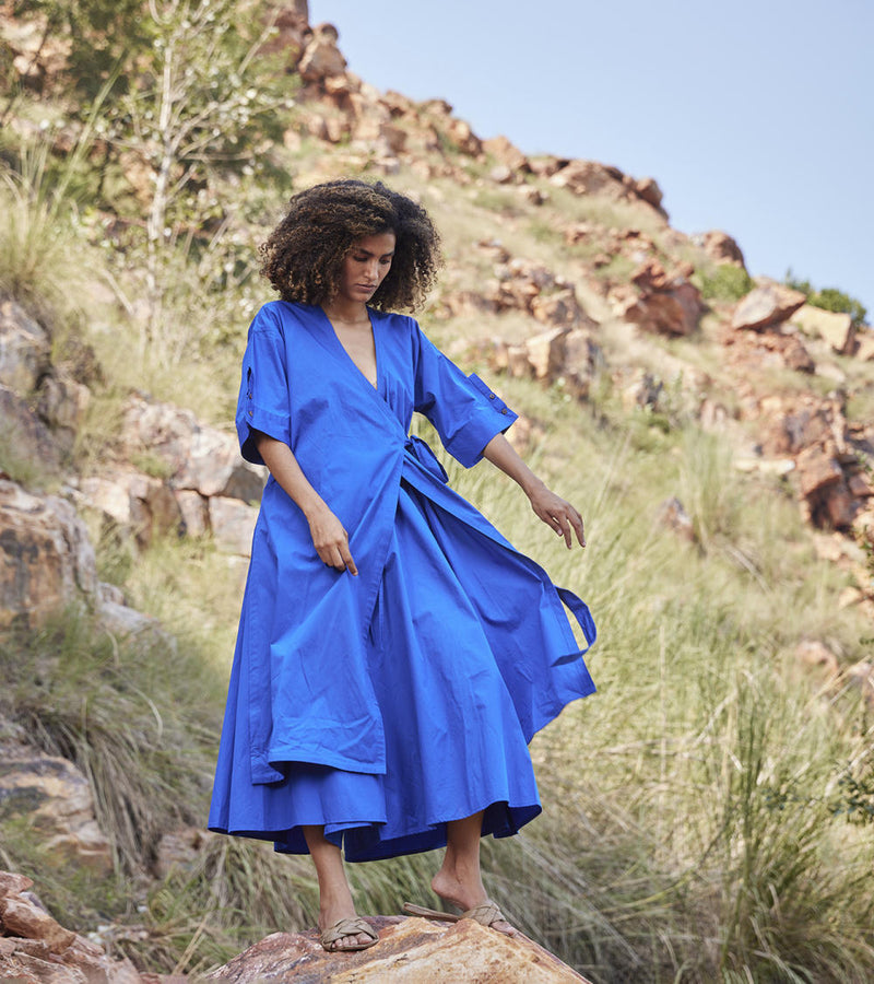 Azure's Mist Co-ord Set Co-ord Set by Khara Kapas for women in Singapore