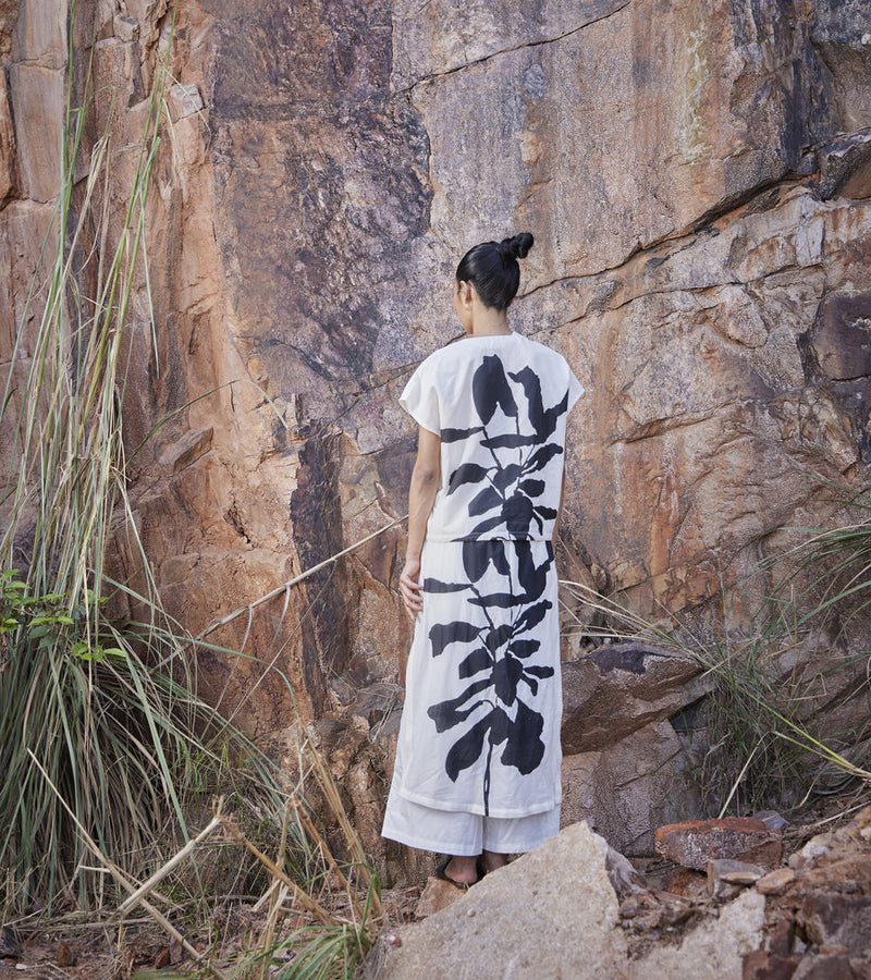 True Reason Top linen Top & Tunics by Khara Kapas for women in Singapore