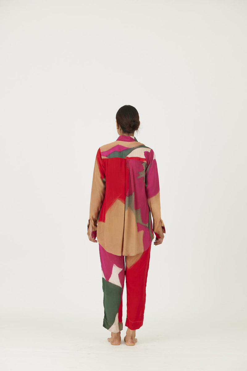 LEI LANI RED CO-ORD Co-ord Set by Yam for women in Singapore