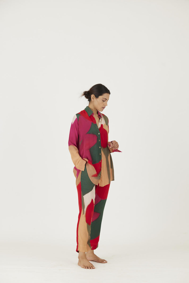 LEI LANI RED CO-ORD Co-ord Set by Yam for women in Singapore