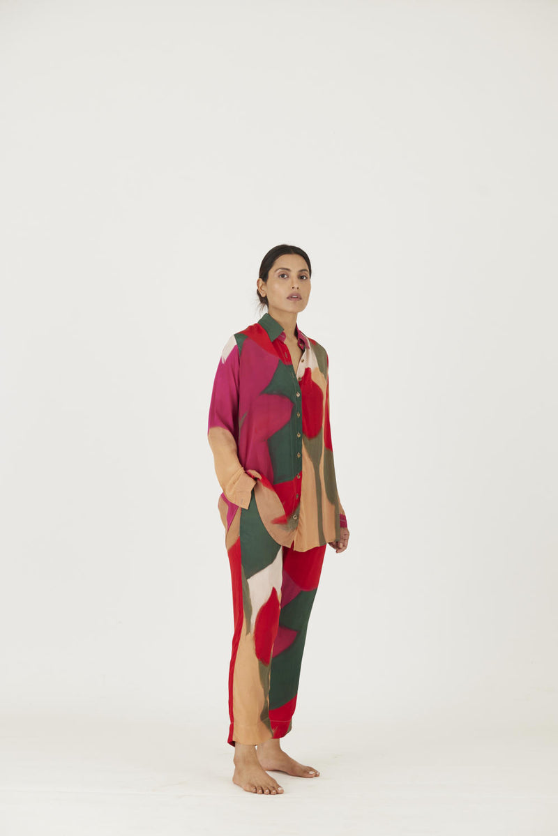 LEI LANI RED CO-ORD Co-ord Set by Yam for women in Singapore