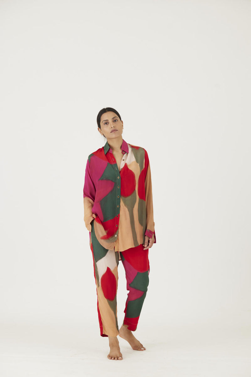 LEI LANI RED CO-ORD Co-ord Set by Yam for women in Singapore