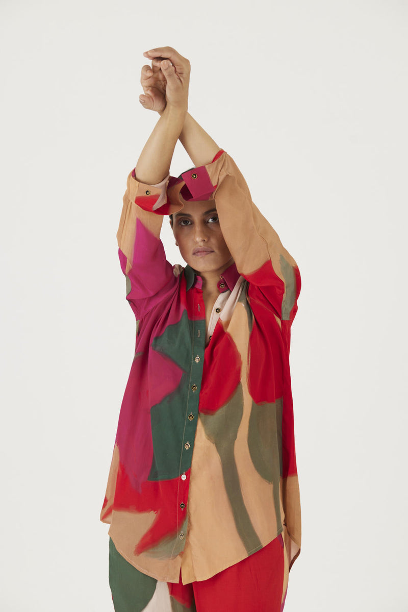 LEI LANI RED CO-ORD Co-ord Set by Yam for women in Singapore