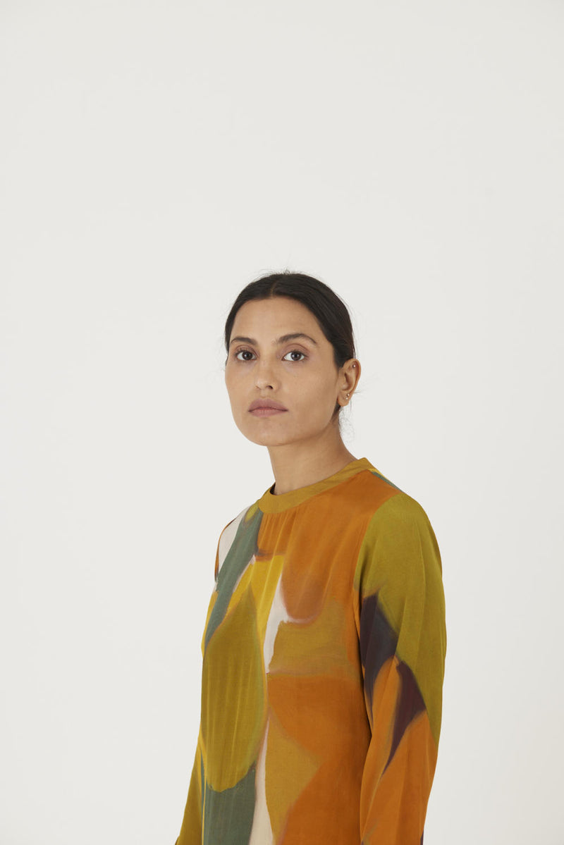 LEI LANI YELLOW LONG KURTA SET Kurta Sets by Yam for women in Singapore