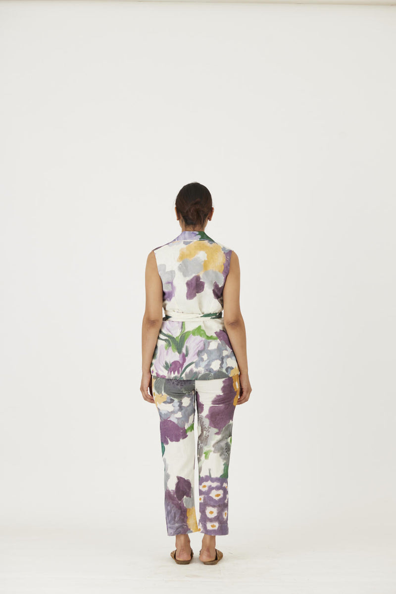 MARA JACKET SET mul Co-ord Set by Yam in multi color for women in Singapore