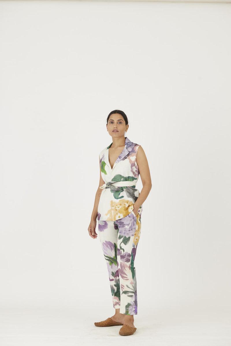 MARA JACKET SET mul Co-ord Set by Yam in multi color for women in Singapore
