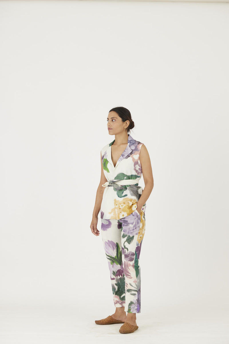 MARA JACKET SET mul Co-ord Set by Yam in multi color for women in Singapore