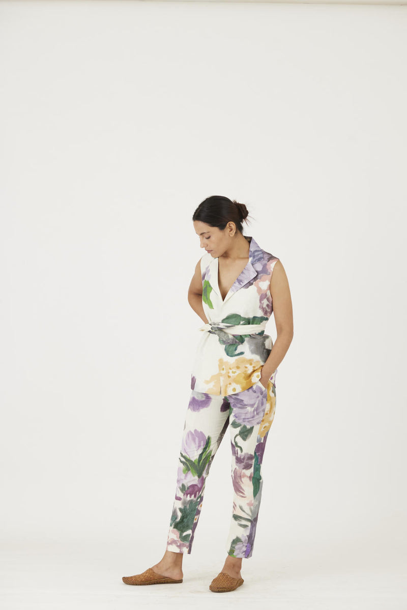 MARA JACKET SET mul Co-ord Set by Yam in multi color for women in Singapore