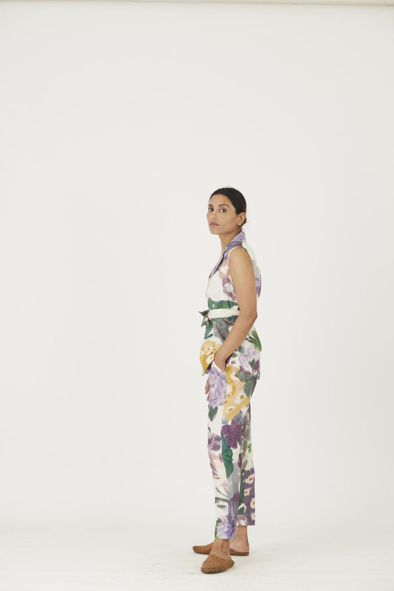 MARA JACKET SET mul Co-ord Set by Yam in multi color for women in Singapore
