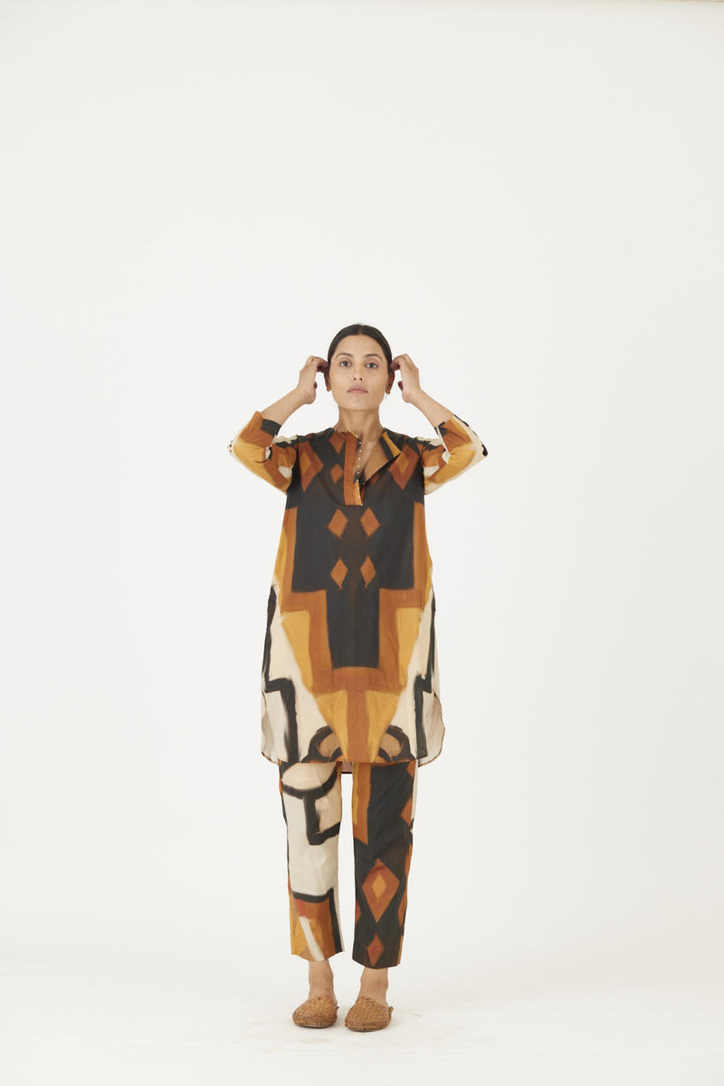 NOOR SHORT KURTA SET Kurta Sets by Yam for women in Singapore