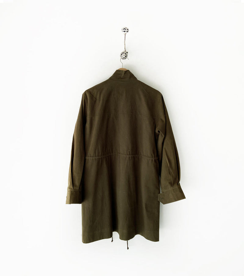 Olive Parka Jacket Jackets & Overlays by Khara Kapas for women in Singapore