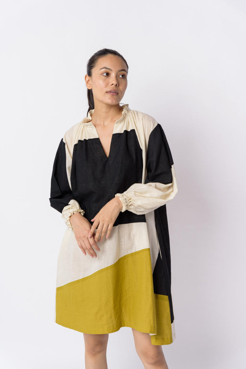 Pride of Crow short dress - MultiColor mul Dress by World of Crow in multi color for women in Singapore