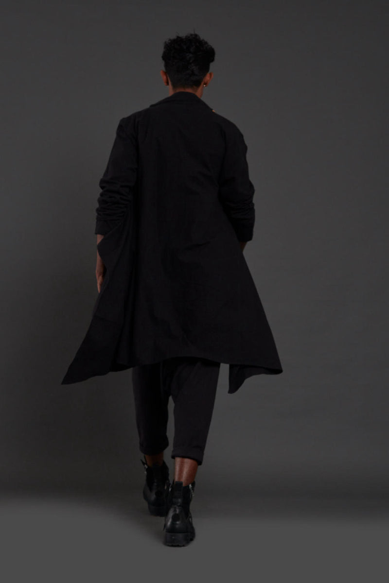 Raasta 3 way Black Jacket & Set of 3 Bottoms by Mati Men for men in Singapore