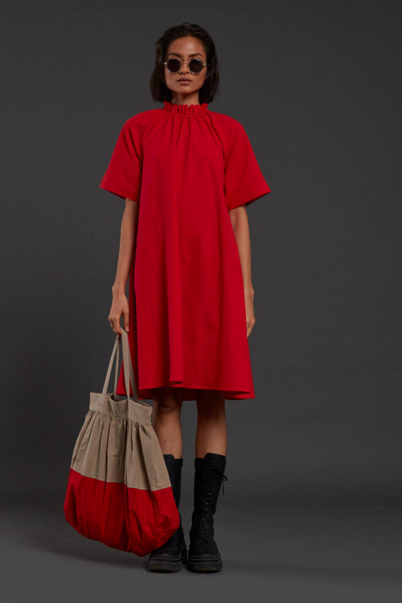 Red Tora Dress Dress by Mati for women in Singapore
