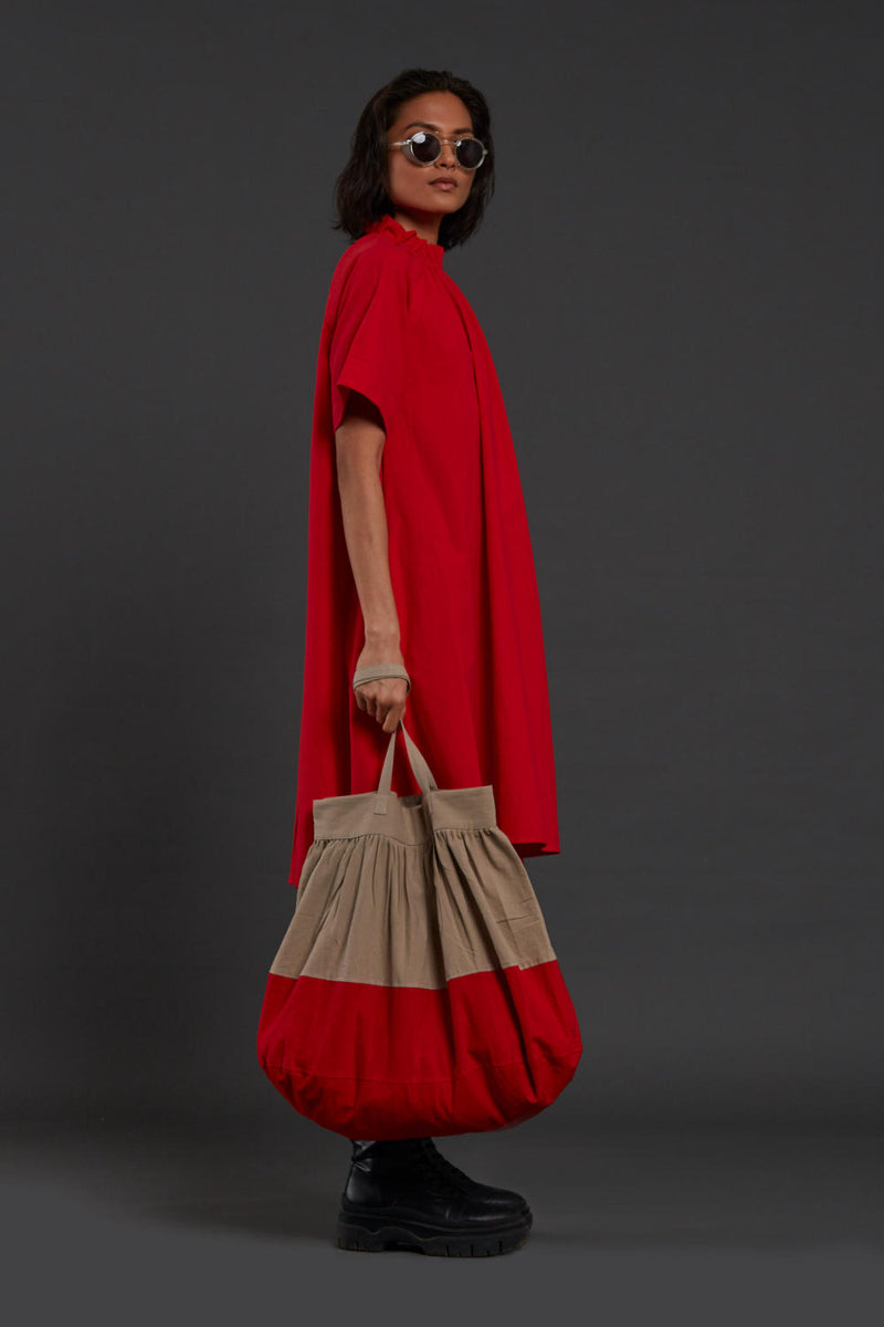 Red Tora Dress Dress by Mati for women in Singapore