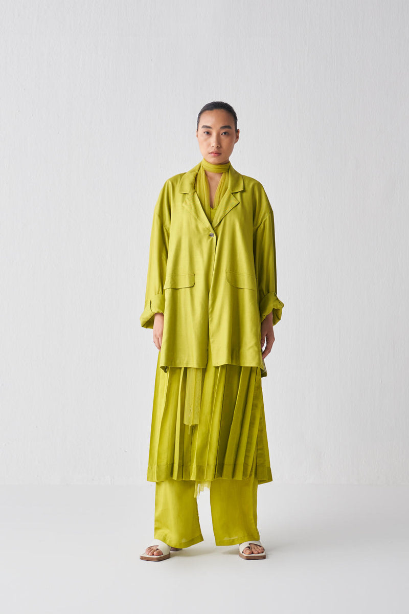 WIDE SLEEVE JACKET CO-ORD (SET OF 3) Co-ord Set by THREE for women in Singapore
