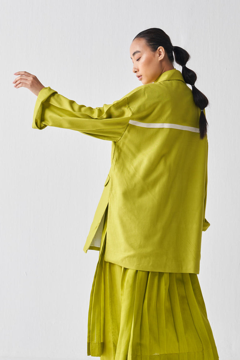 WIDE SLEEVE JACKET CO-ORD (SET OF 3) Co-ord Set by THREE for women in Singapore