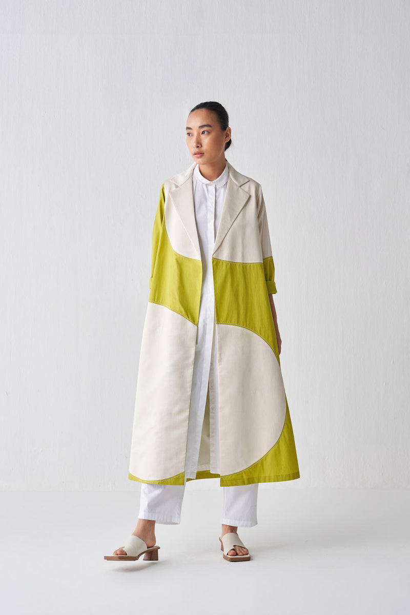 MOON JACKET CO-ORD Co-ord Set,Jackets & Overlays by THREE in white color for women in Singapore