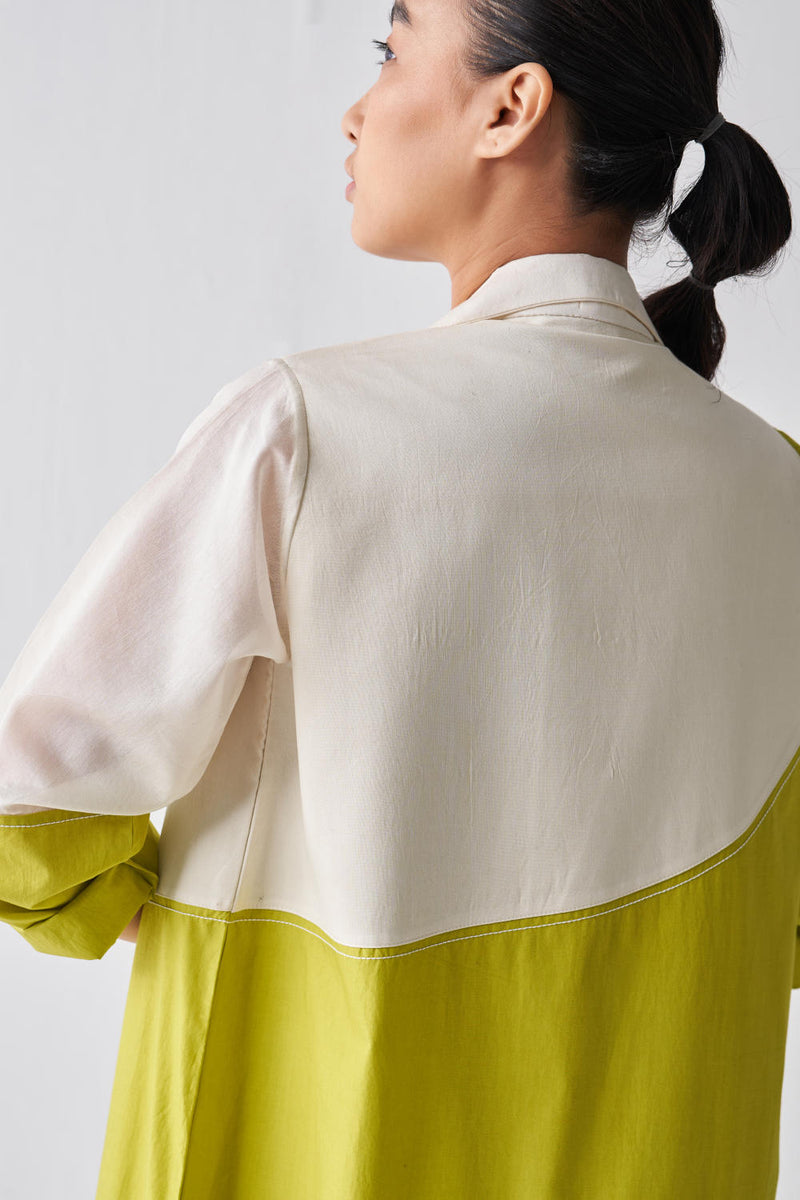 MOON JACKET CO-ORD Co-ord Set,Jackets & Overlays by THREE in white color for women in Singapore