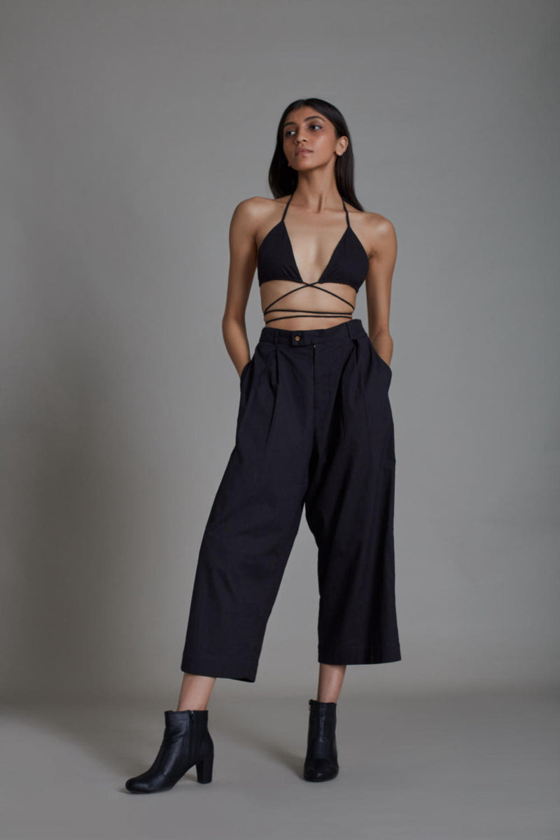 SOLITAIRE SET - BLACK Top & Tunics,Co-ord Set by Mati for women in Singapore