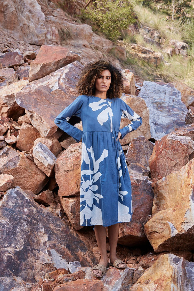 Distant Cloud Dress Dress by Khara Kapas for women in Singapore