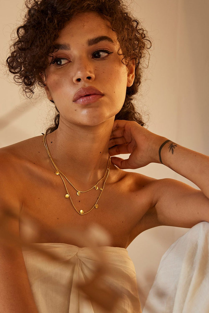 Sitara necklace by Khara Kapas Jewellery for women in Singapore