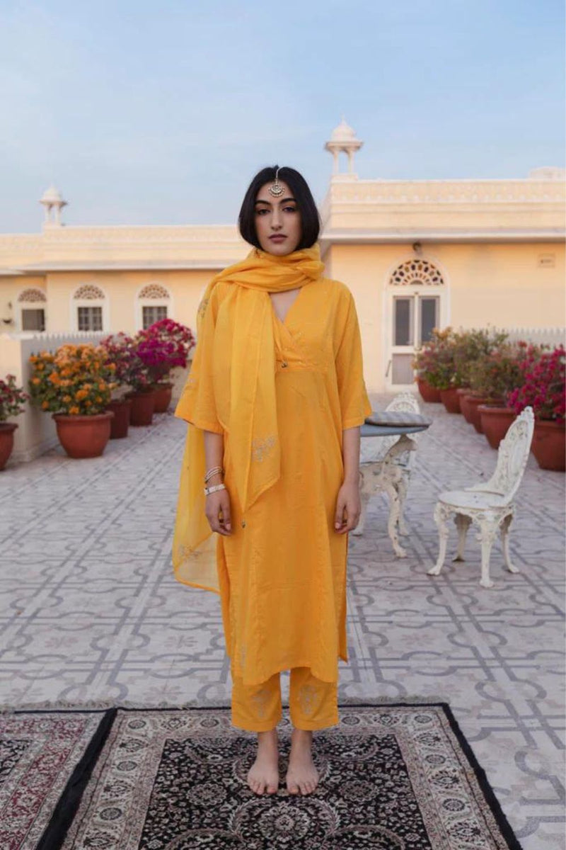 PUSHYARAG (set of 3) Kurta Sets by TOKREE for women in Singapore