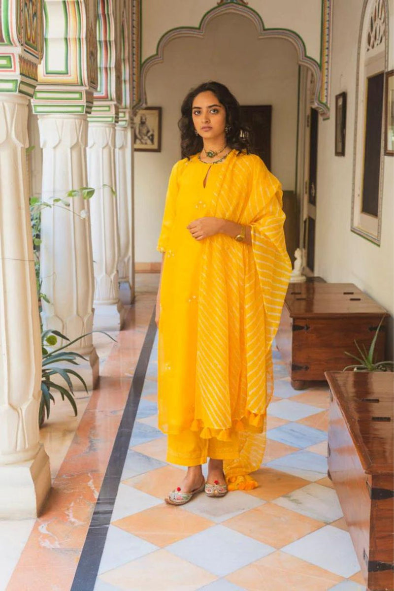 PITAMBARI (set of 3) Kurta Sets by TOKREE for women in Singapore