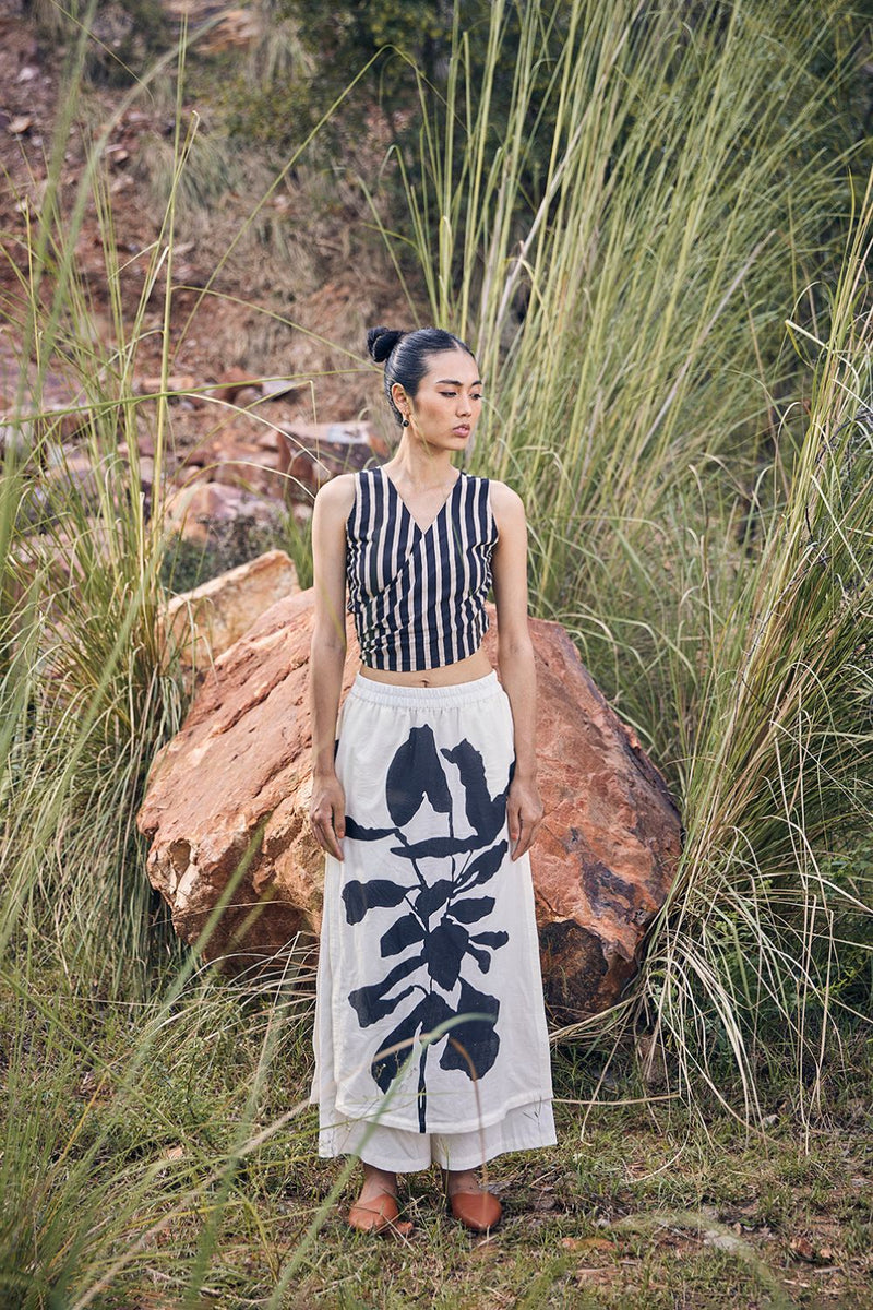 Never-Ending Skirt Trouser Bottoms,Skirts by Khara Kapas for women in Singapore