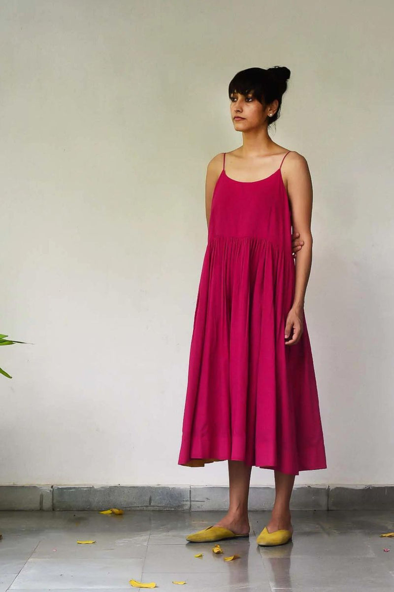 Behind The Curtains Sundress Dress by Khara Kapas for women in Singapore