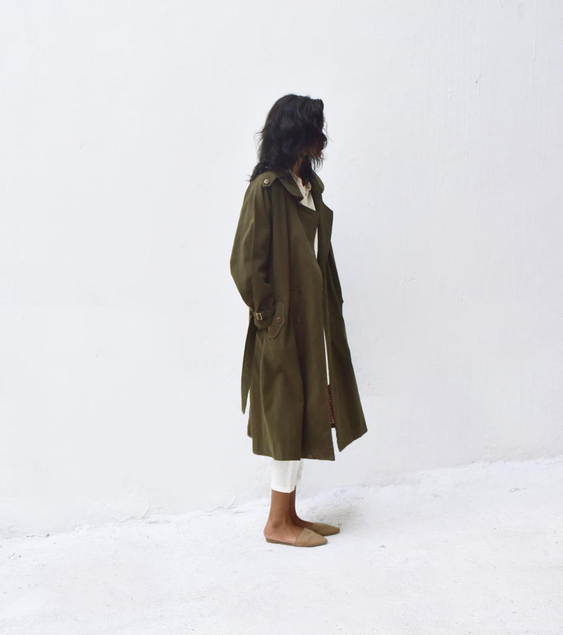Willow Trench Coat Jackets & Overlays by Khara Kapas for women in Singapore