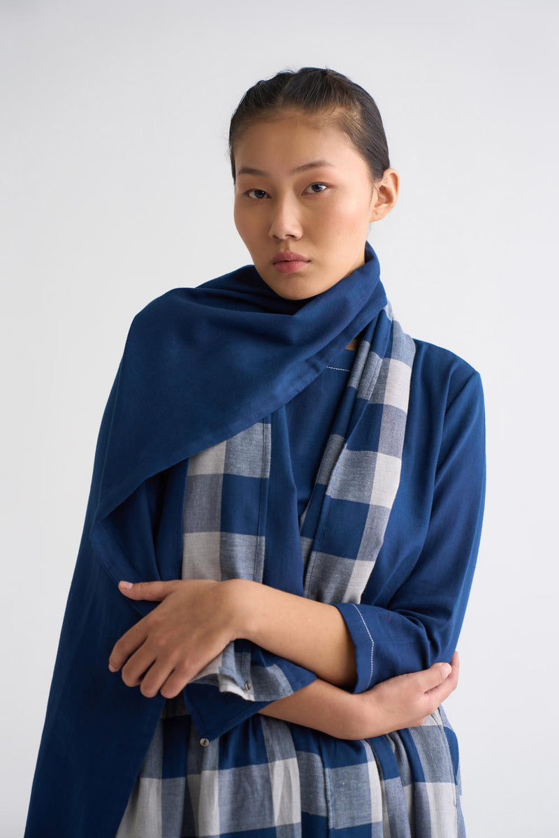 Yoke Dress Co-ord - Navy Dress,Co-ord Set by THREE for women in Singapore