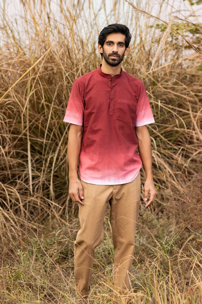 A Moment in Time Shirt by Khara Kapas Men for men in Singapore