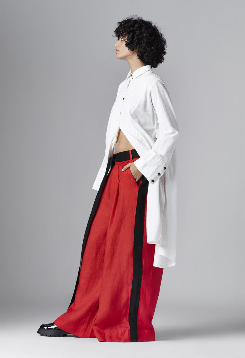 Aera Trouser linen Bottoms by Chola for women in Singapore