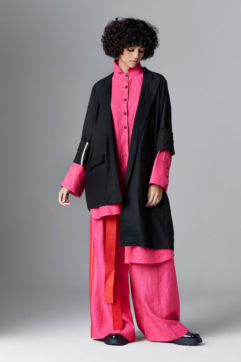 Alaric Jacket Jackets & Overlays by Chola in black color for women in Singapore