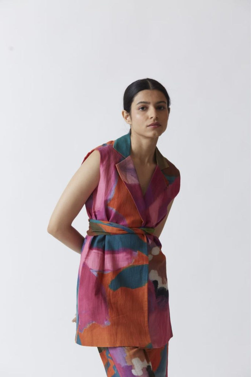 AMETHYST JACKET SET linen Co-ord Set by Yam for women in Singapore