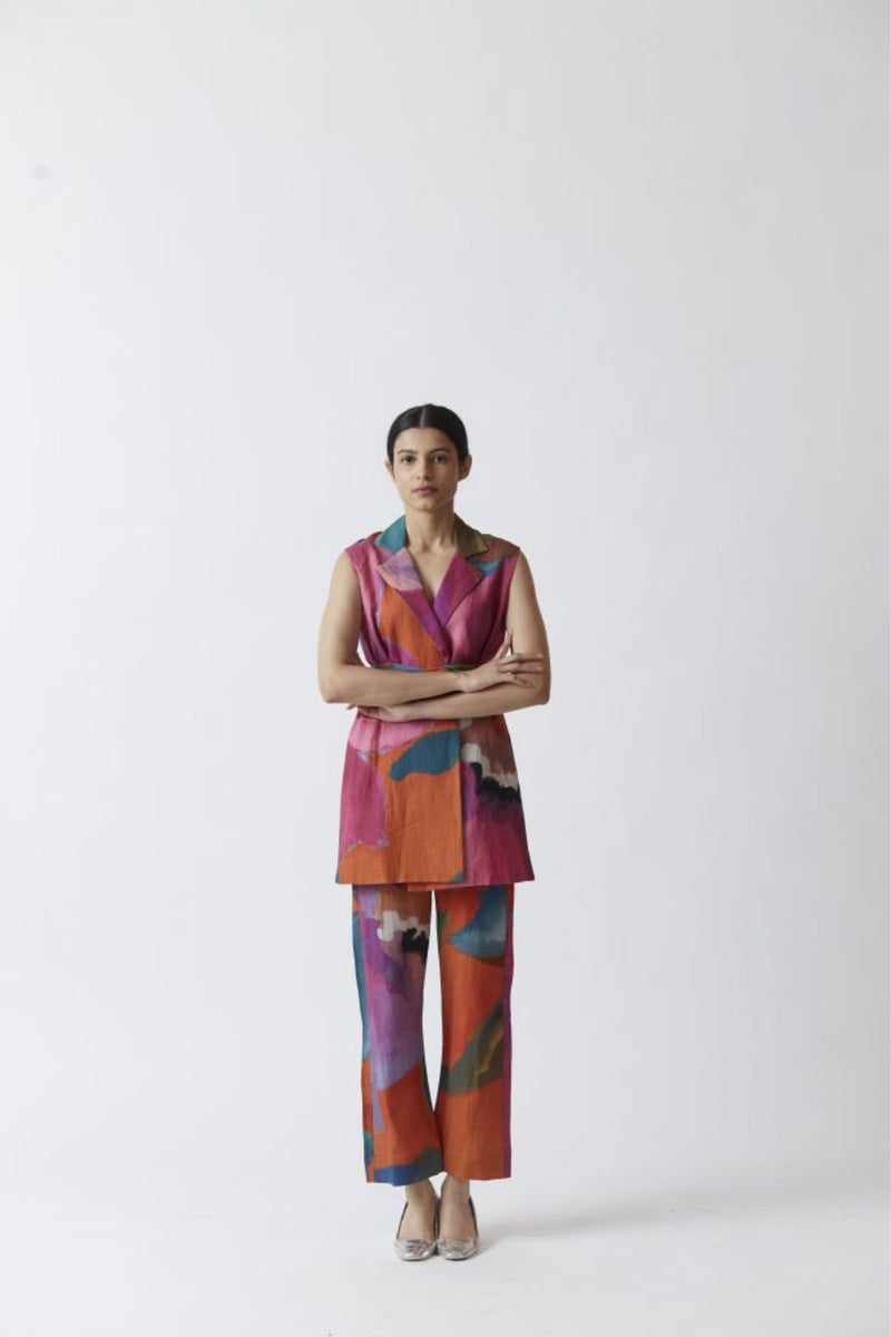 AMETHYST JACKET SET linen Co-ord Set by Yam for women in Singapore
