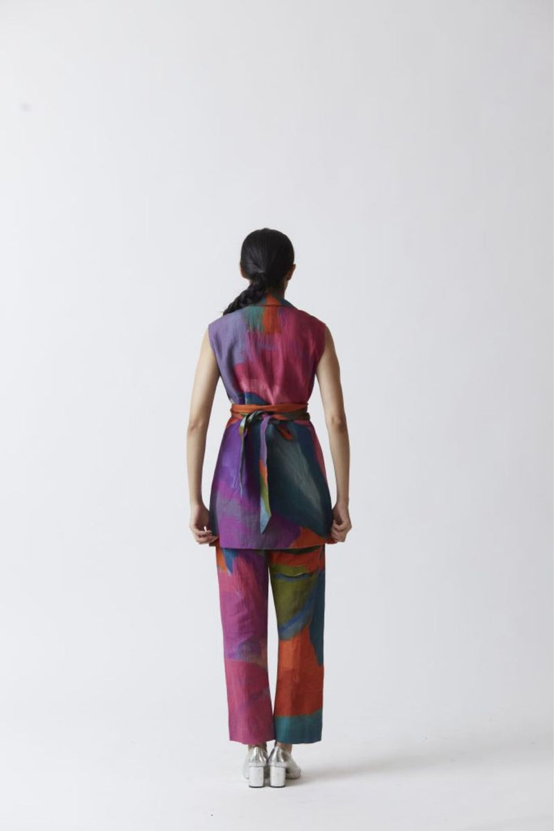 AMETHYST JACKET SET linen Co-ord Set by Yam for women in Singapore