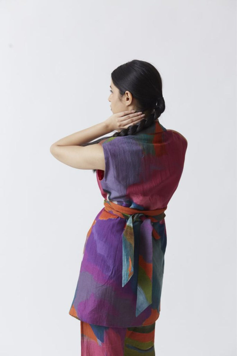 AMETHYST JACKET SET linen Co-ord Set by Yam for women in Singapore