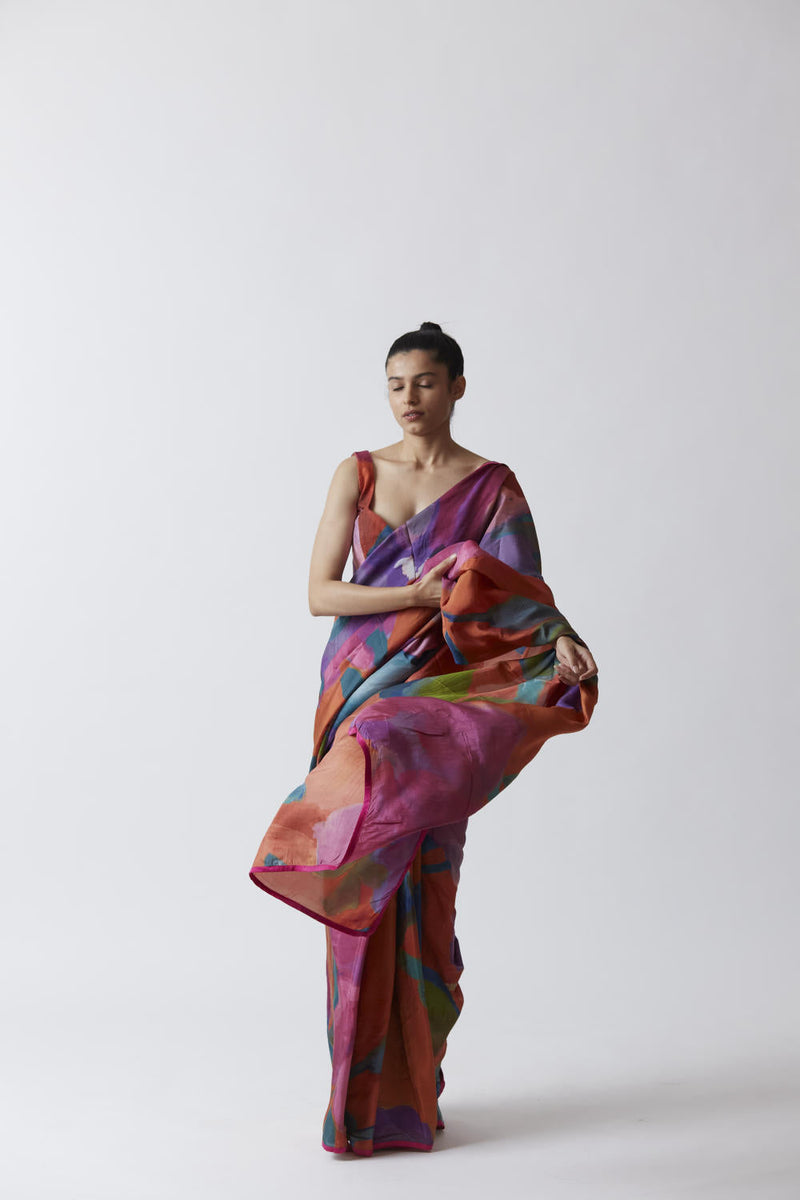 AMETHYST SAREE Sarees by Yam for women in Singapore