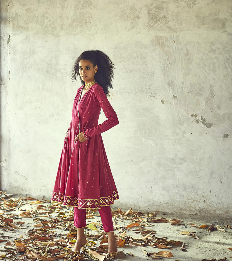 Angoori kurta set Kurta Sets by Khara Kapas for women in Singapore