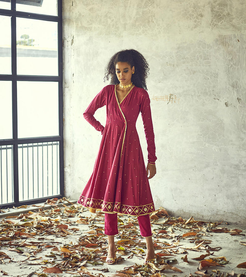 Angoori kurta set Kurta Sets by Khara Kapas for women in Singapore