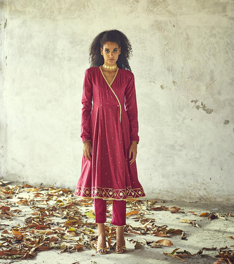 Angoori kurta set Kurta Sets by Khara Kapas for women in Singapore