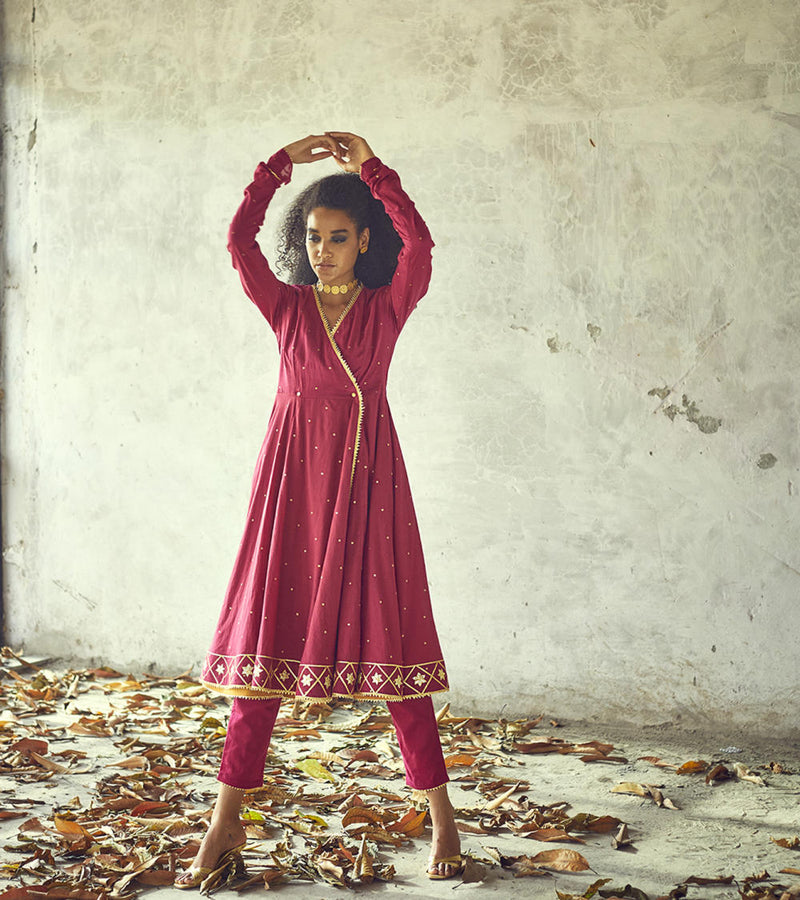 Angoori kurta set Kurta Sets by Khara Kapas for women in Singapore